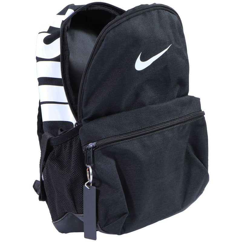 Nike Brasilia JDI Kids' Mini Backpack - ONE SIZE - Black / White