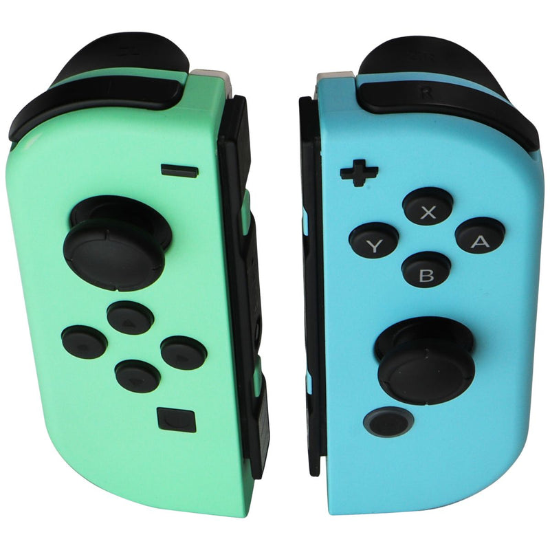 Nintendo Animal Crossing Left & Right Joy-Cons - NO Straps - Blue/Green