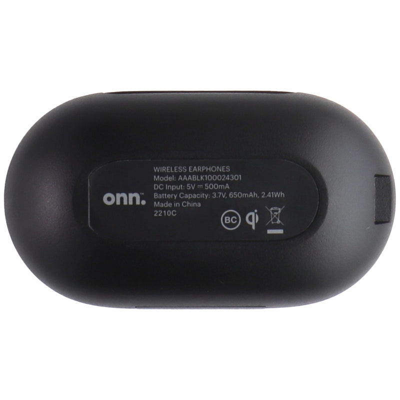 Onn Bluetooth True Wireless Earbuds AAABLK100024301 - Black