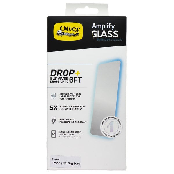 OtterBox Amplify Glass Blue Light Guard Protector for iPhone 14 Pro Max