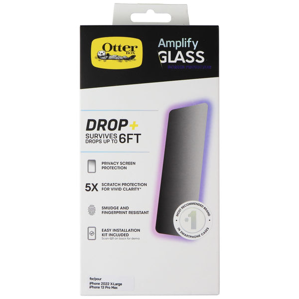 OtterBox Amplify Glass Privacy Screen Protector for iPhone 14 Plus / 13 Pro Max