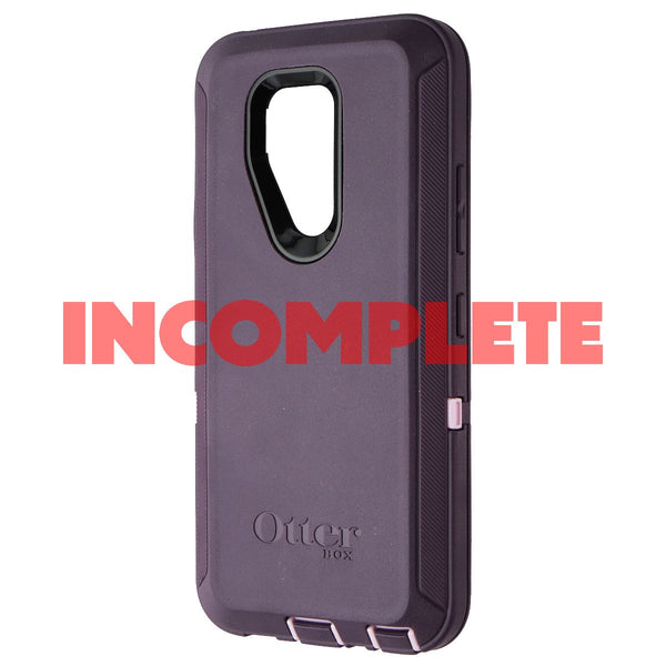 OtterBox Defender Series Case and Holster for LG G7 ThinQ - Purple/Light Purple