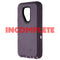OtterBox Defender Series Case and Holster for LG G7 ThinQ - Purple/Light Purple