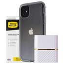 OtterBox Protection + Power Kit for Apple iPhone 11 and XR - Clear/Glass/White
