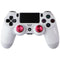 Sony DualShock 4 Wireless Controller for Sony PlayStation 4 PS4 - White / Custom