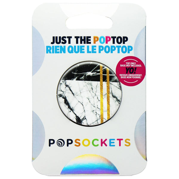 PopSocket (Top Only) Swappable Top for PopGrip - Deco Marble Bk - PopSockets - Simple Cell Shop, Free shipping from Maryland!