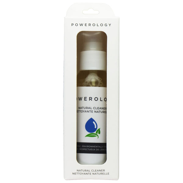 Powerology Natural Cleaner (2oz/60ml) Spray Bottle + Cloth