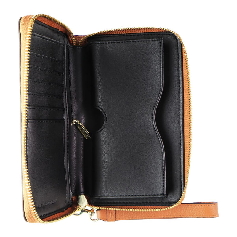 Rebecca Minkoff Regan Wristlet Wallet Case for Most Smartphones - Almond Brown
