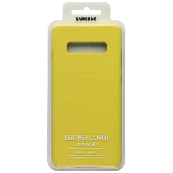 Samsung Official Leather Cover for Samsung Galaxy (S10+) - Yellow