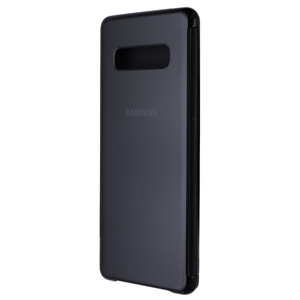 Samsung Official Clear View Cover for Samsung Galaxy (S10+) - Black