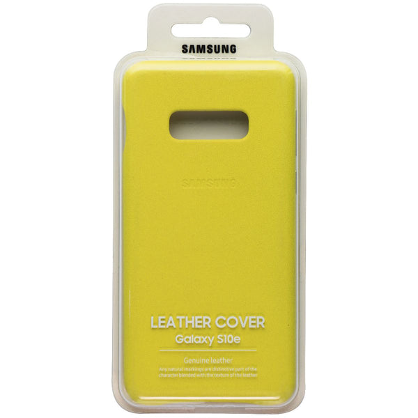 Samsung Official Leather Cover for Samsung Galaxy S10e - Yellow