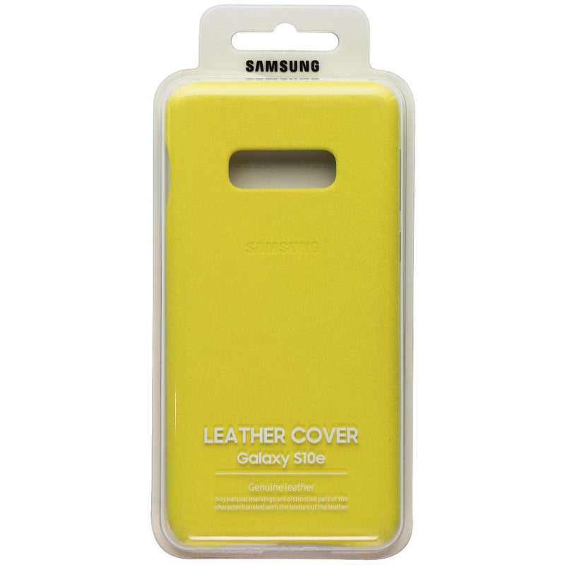 Samsung Official Leather Cover for Samsung Galaxy S10e - Yellow