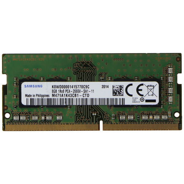 Samsung (8GB) DDR4 1Rx16 (PC4-3200AA) Laptop RAM Memory M471A1K43CB1-CTD