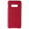 Samsung Official Leather Cover for Samsung Galaxy S10e - Red
