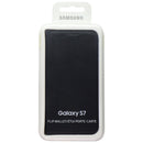 Samsung Official Flip Wallet for Galaxy S7 (2016) Smartphones - Black