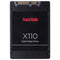 SanDisk SSD X110 2.5in (128GB) SATA III Solid State Drive SD6SB1M-128G-1006