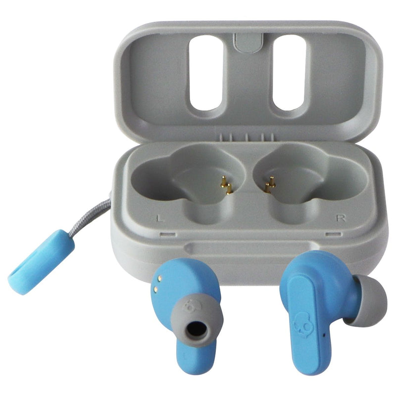 Skullcandy Dime 2 True Wireless In-Ear Earbuds - Light Gray/Blue (Y22-S2DBW)