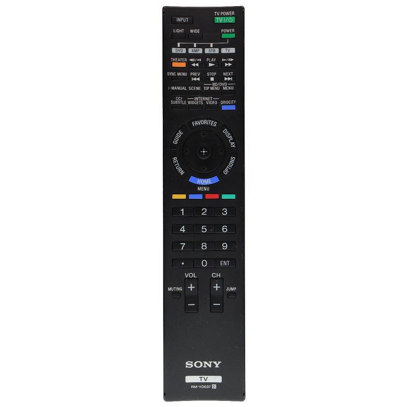 Sony Original (RM-YD037) Remote Control for Select Sony TVs - Black - Sony - Simple Cell Shop, Free shipping from Maryland!