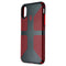 Speck CandyShell GRIP Series Case for Apple iPhone Xs/X - Dark Gray/Red
