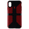 Speck CandyShell GRIP Series Case for Apple iPhone Xs/X - Dark Gray/Red