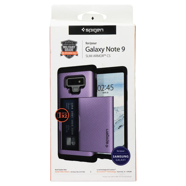Spigen Slim Armor CS Series Dual Layer Case for Samsung Galaxy Note9 - Lavender - Spigen - Simple Cell Shop, Free shipping from Maryland!