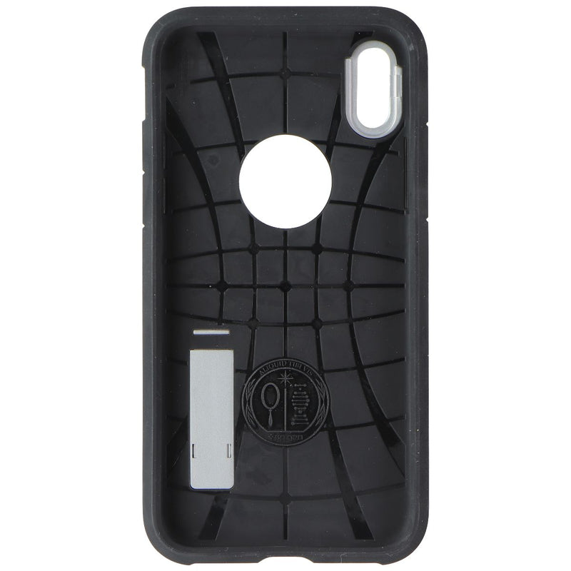 Spigen Tough Armor Case for Apple iPhone Xs/X - Satin Silver/Black - Spigen - Simple Cell Shop, Free shipping from Maryland!