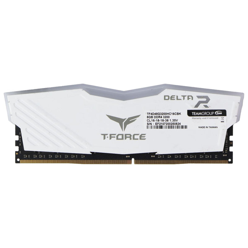 T-Force Delta (8GB) DDR4 1Rx8 (PC4-25600) Laptop RAM Memory TF4D48G3200HC16CBK