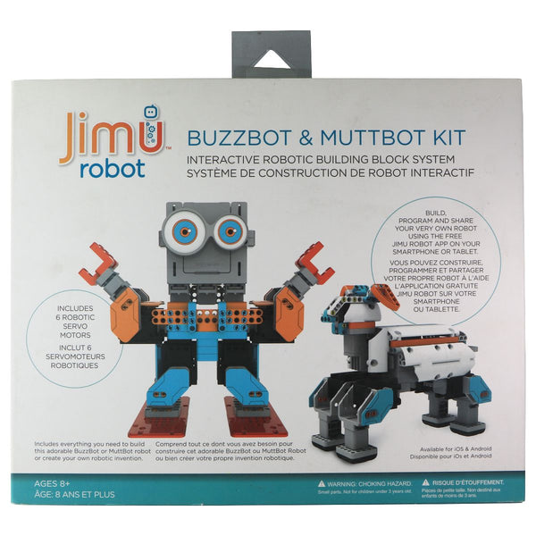Jimu Robot - Bussbot & Buttbot Interactive Building Block System (Ages 8+) - UBTECH - Simple Cell Shop, Free shipping from Maryland!