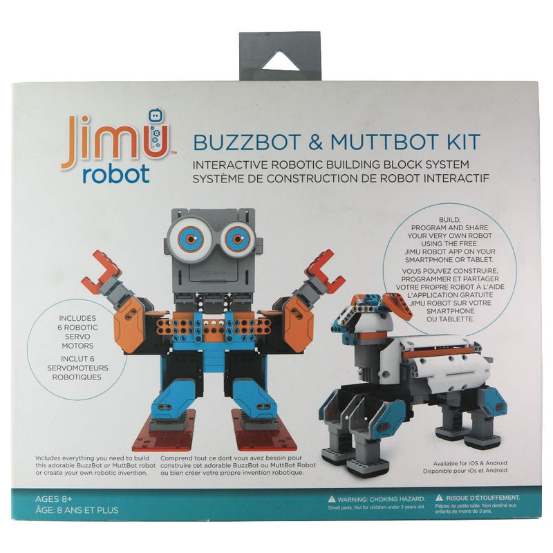 Jimu Robot - Bussbot & Buttbot Interactive Building Block System (Ages 8+) - UBTECH - Simple Cell Shop, Free shipping from Maryland!