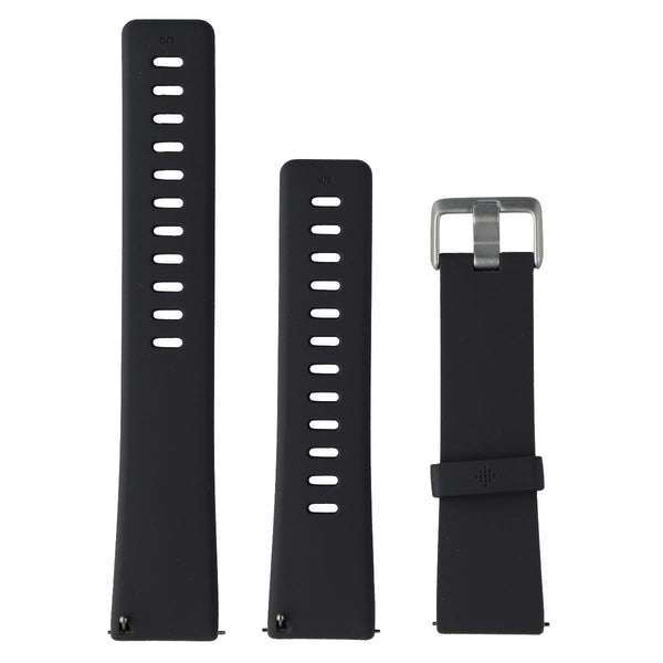 Replacement Wrist Band for Fitbit Versa (FULL SET) - Gray / Silver Clasp