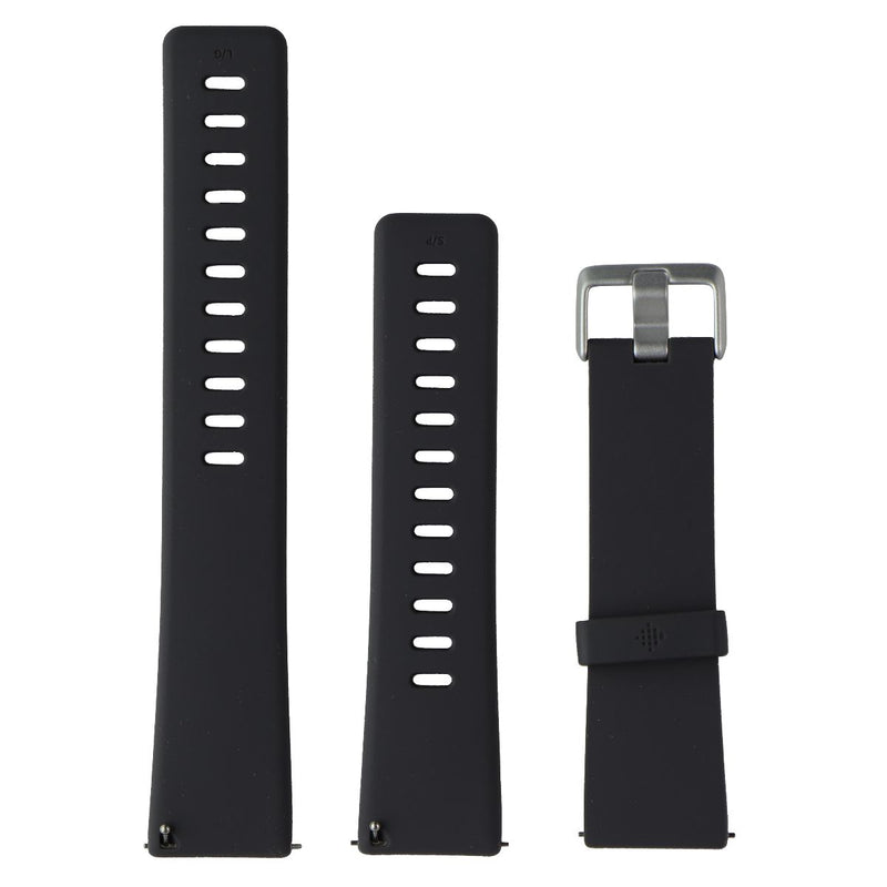 Replacement Wrist Band for Fitbit Versa (FULL SET) - Gray / Silver Clasp