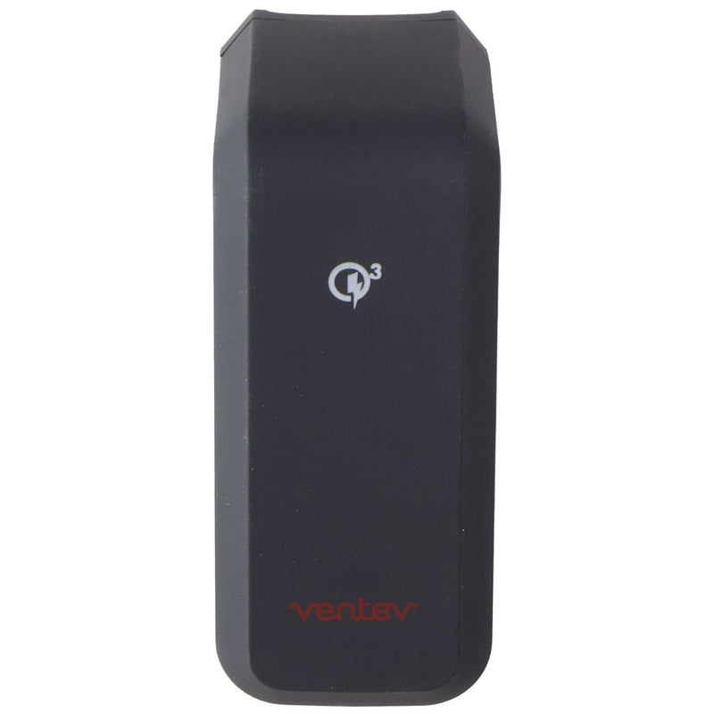 Ventev 18W/3A Wallport rq2300 QC 3.0 Dual USB Charger/Adapter - Gray