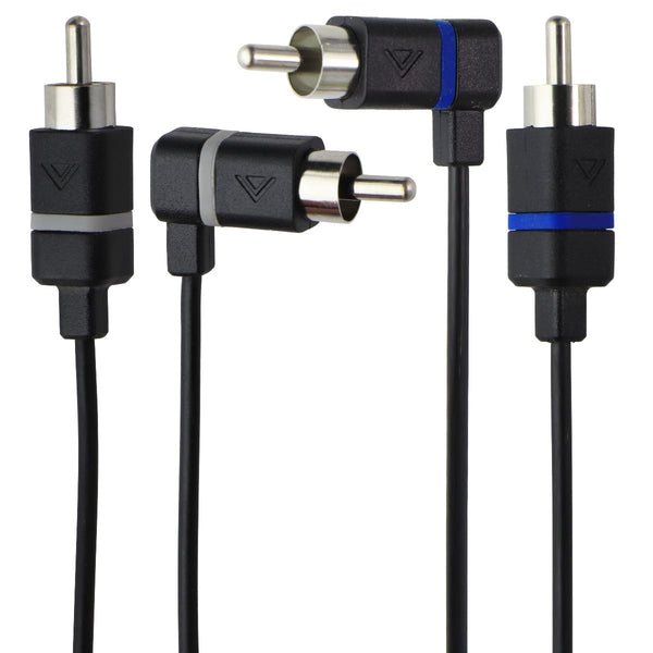 Vizio Satellite Cable RCA Speaker Audio Adapter Cable (2-Pack) L/R - Blue/Gray
