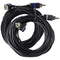 Vizio Satellite Cable RCA Speaker Audio Adapter Cable (2-Pack) L/R - Blue/Gray