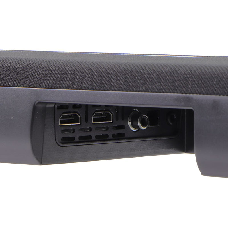 YAMAHA 35-in Bluetooth Soundbar with Dual Built-in Subwoofers - Black (ATS-1080)
