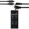 YAMAHA 35-in Bluetooth Soundbar with Dual Built-in Subwoofers - Black (ATS-1080)