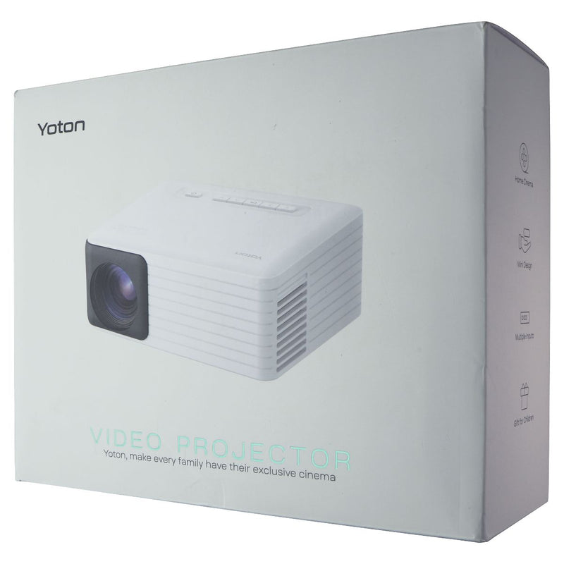 Yoton (Y3) Portable Mini Video Projector - Native 720P - White