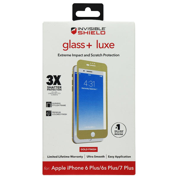InvisibleShield Glass + Luxe Screen for Apple iPhone 7 Plus/6s Plus/6 Plus - Zagg - Simple Cell Shop, Free shipping from Maryland!