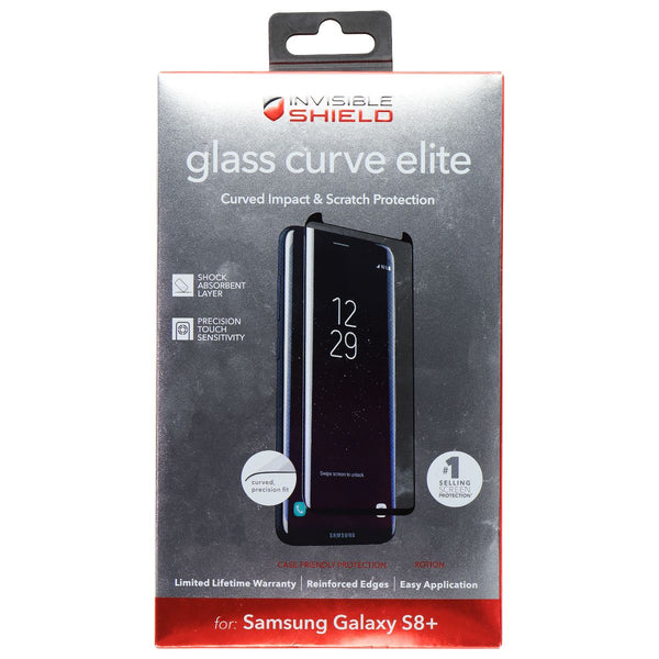 ZAGG InvisibleShield Glass Curve Elite Screen Protector for Samsung Galaxy S8+