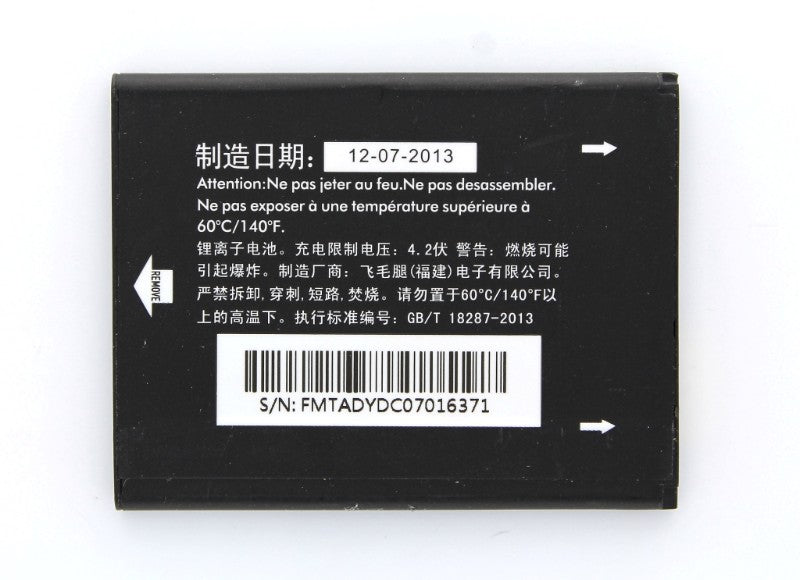 Alcatel 5020T 1400 mAh Battery - TLIB60B OEM - Alcatel - Simple Cell Shop, Free shipping from Maryland!