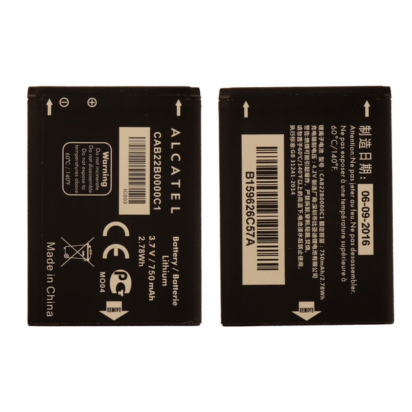 OEM Alcatel CAB22B0000C1 750 mAh Replacement Battery for Alcatel 2010D - Alcatel - Simple Cell Shop, Free shipping from Maryland!