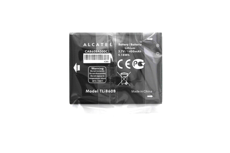 Alcatel 5020T 1400 mAh Battery - CAB60A000C1 OEM - Alcatel - Simple Cell Shop, Free shipping from Maryland!