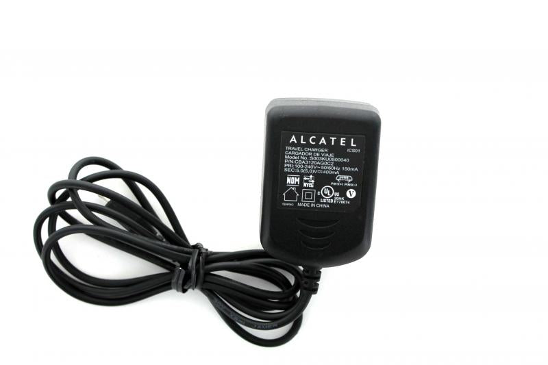 Alcatel (S003KU0500040/S004E05055) Wall Charger for Micro USB Devices - Black - Alcatel - Simple Cell Shop, Free shipping from Maryland!