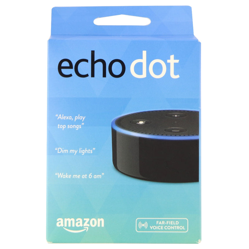 Amazon Echo Dot (2nd Gen) Voice Activated Smart Media Speaker with Alexa - Black - Amazon - Simple Cell Shop, Free shipping from Maryland!