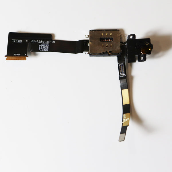 Audio Jack and SIM Card Flex Ribbon Cable Repair Part for iPad 2 A1396