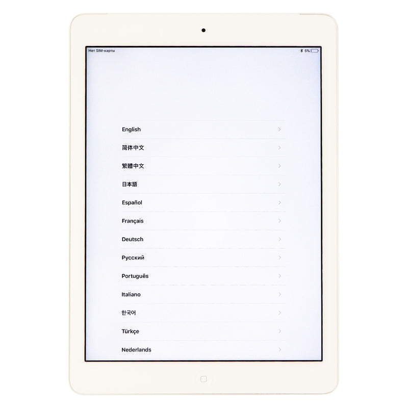 Apple iPad Air (1st Gen) Tablet (A1475) Wi-Fi & GSM + Verizon - 16GB / Silver
