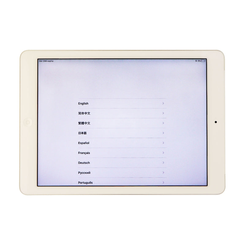 Apple iPad Air (1st Gen) Tablet (A1475) Wi-Fi & GSM + Verizon - 16GB / Silver