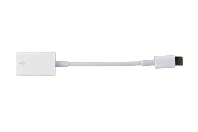 Apple ( MJ1M2AM/A ) USB Type - C to USB Female Adapter for USB - White