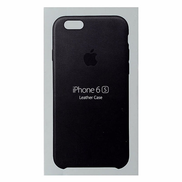 Apple Leather Case for the Apple iPhone 6S and iPhone 6 - Black Leather