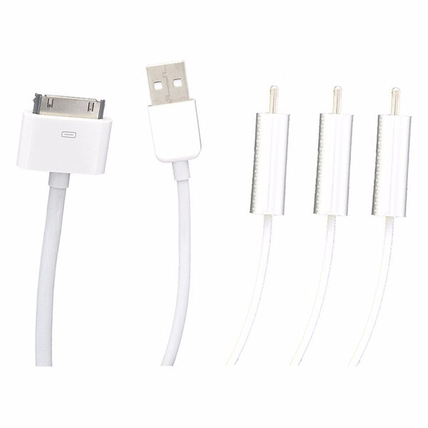 Apple 30 Pin Composite AV Cable to RCA Cable *MB129LL/B - Apple - Simple Cell Shop, Free shipping from Maryland!